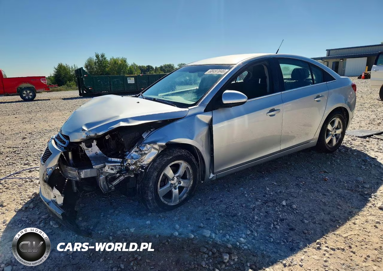 2014 Chevrolet Cruze Lt VIN:1G1PC5SBXE7347912 - 1