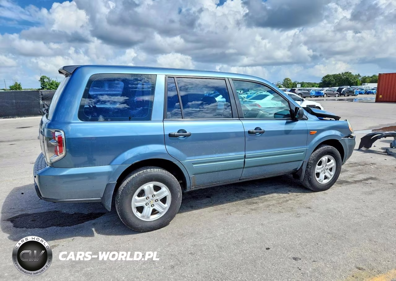 2006 Honda Pilot Lx VIN:5FNYF18156B002776 - 3