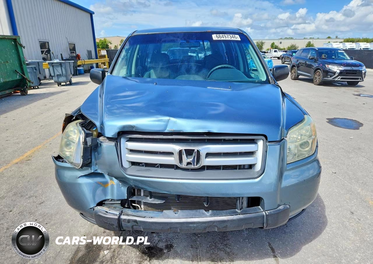 2006 Honda Pilot Lx VIN:5FNYF18156B002776 - 5