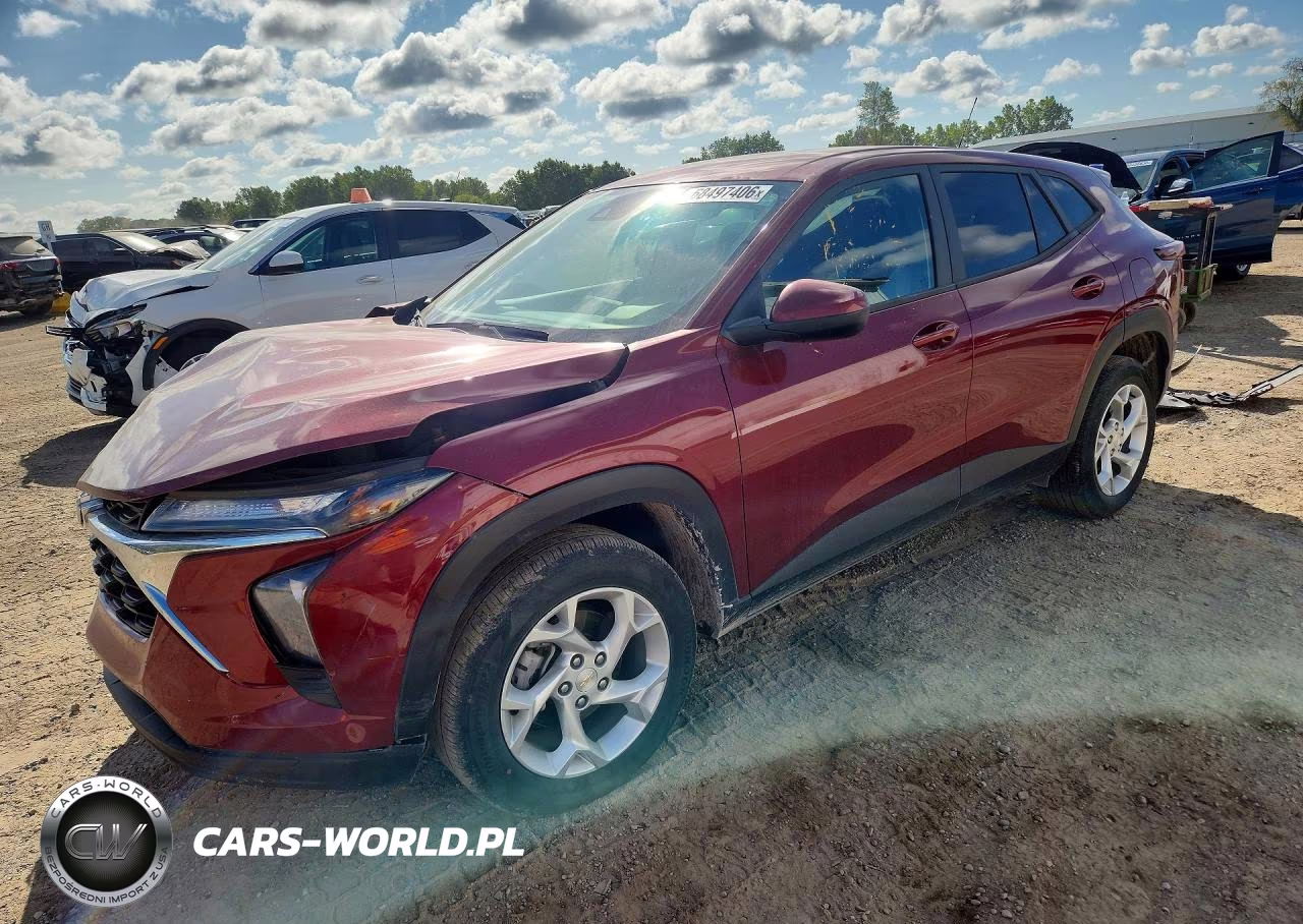 2024 Chevrolet Trax Ls VIN:KL77LFE23RC122086 - 1