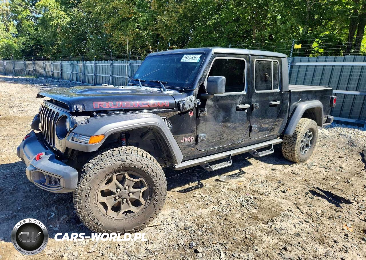 2021 Jeep Gladiator Rubicon VIN:1C6JJTBG9ML581894 - 1
