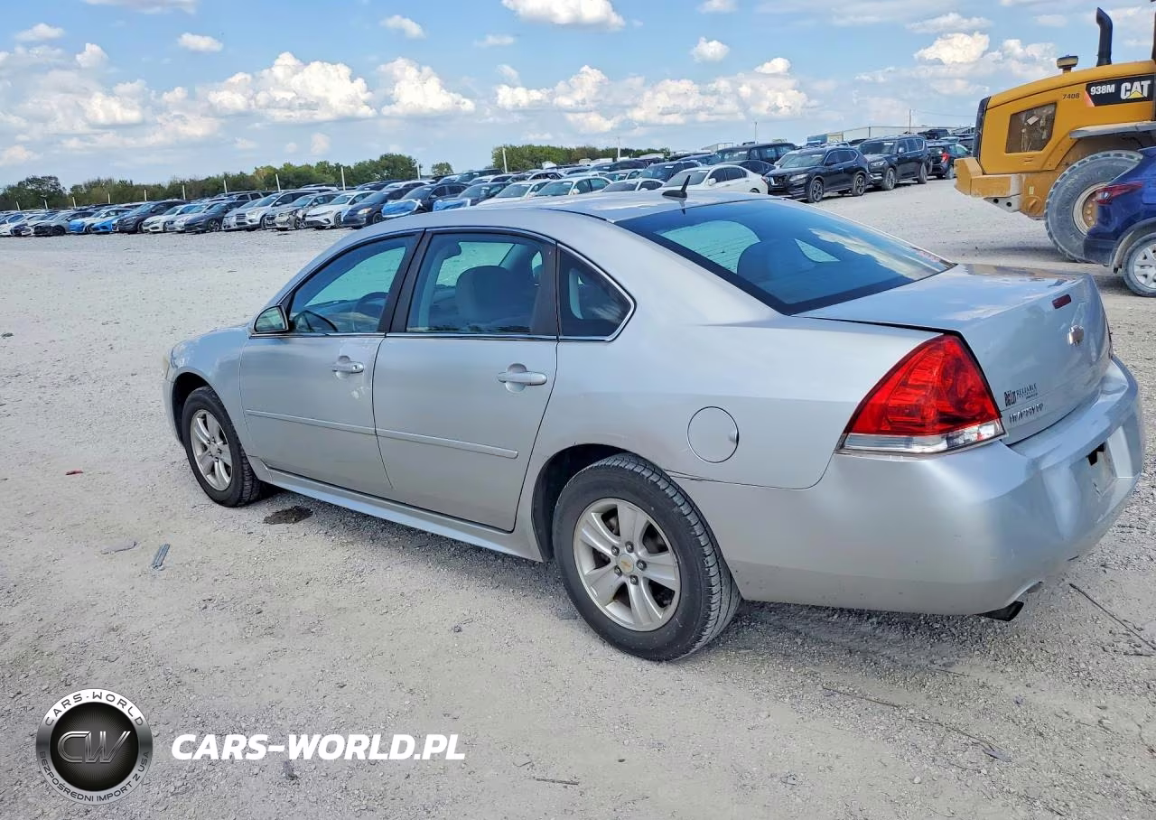 2012 Chevrolet Impala Ls VIN:2G1WF5E3XC1275255 - 2