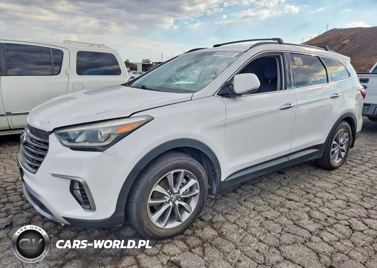 2018 Hyundai Santa Fe Se VIN:KM8SN4HFXJU290148 - 1