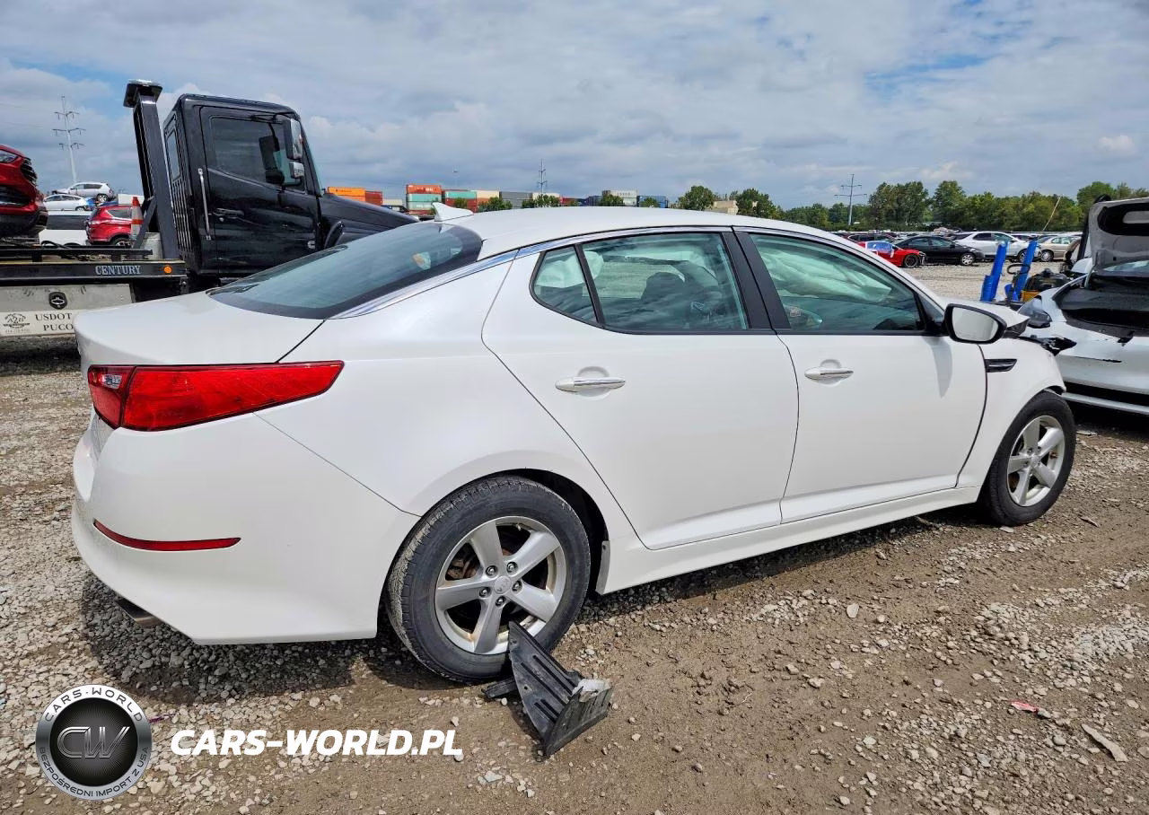 2015 Kia Optima Lx VIN:KNAGM4A70F5643592 - 3