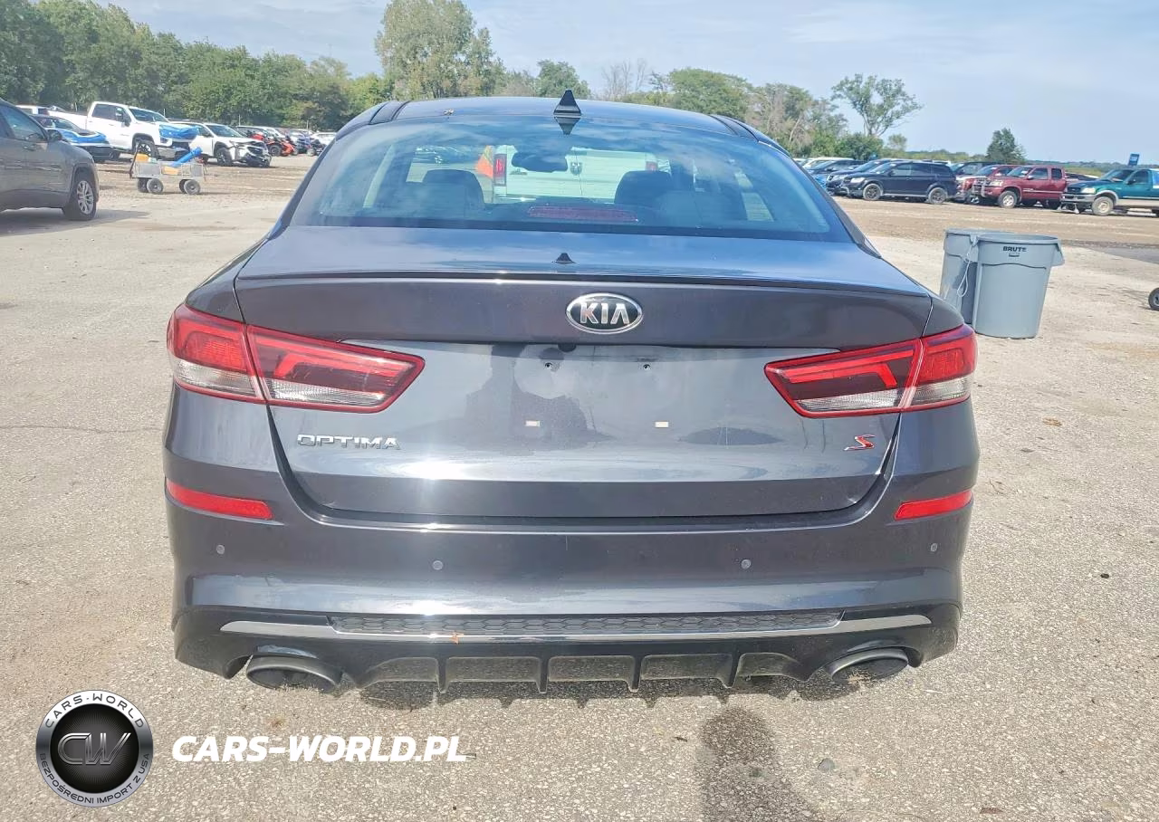 2019 Kia Optima S VIN:5XXGT4L31KG324448 - 6