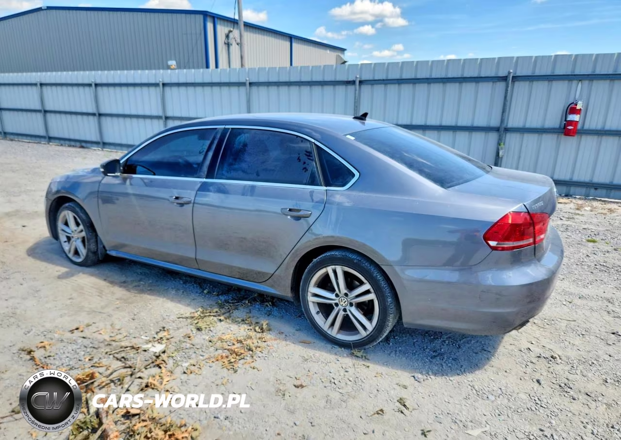 2014 Volkswagen Passat Se VIN:1VWBT7A32EC047826 - 2