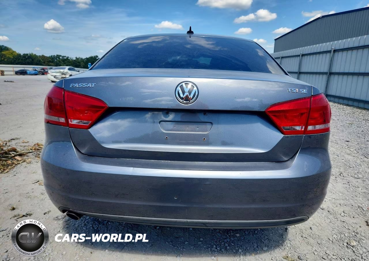 2014 Volkswagen Passat Se VIN:1VWBT7A32EC047826 - 6