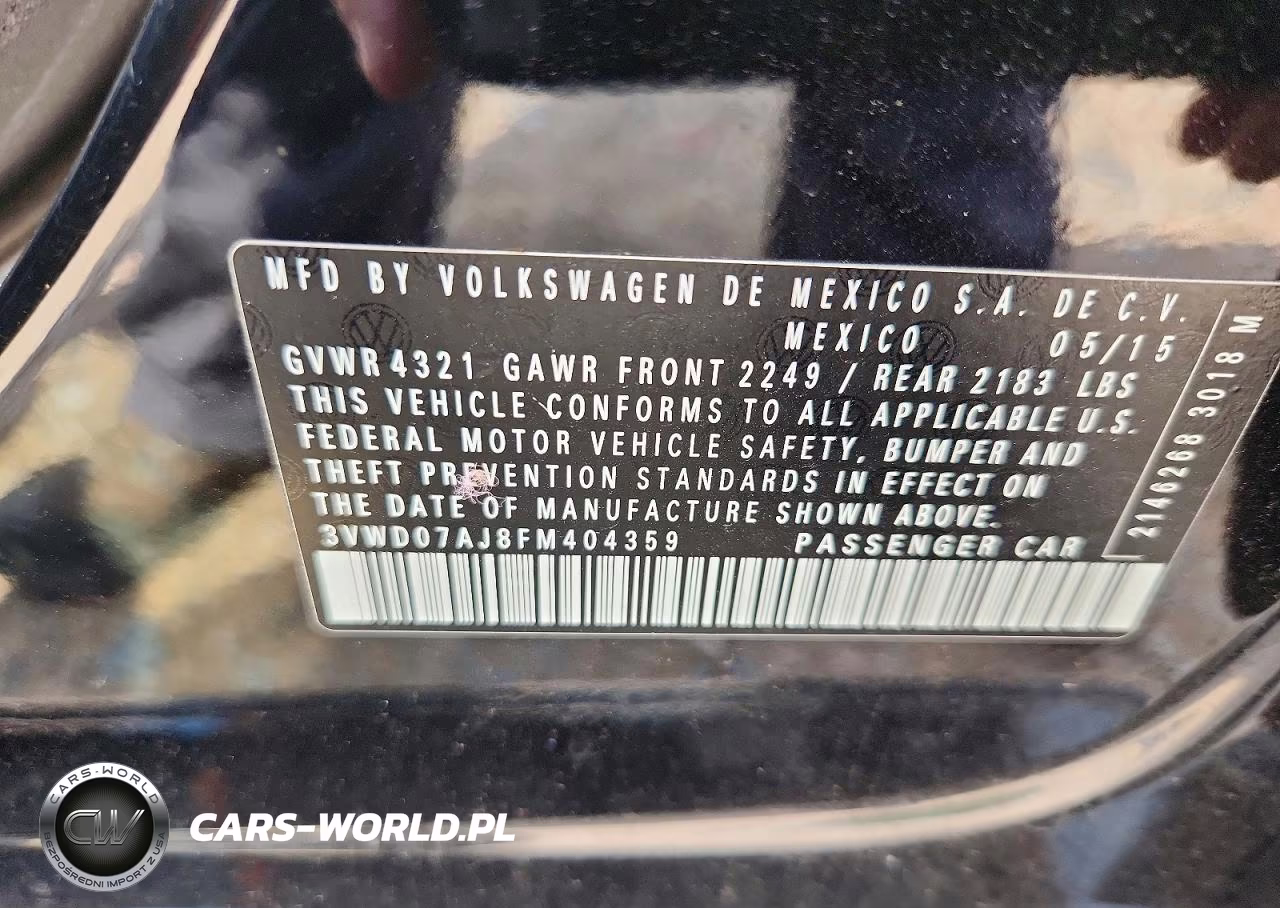 2024 Volkswagen Jetta 2.0T Luxury VIN:3VWD07AJ8FM404359 - 12