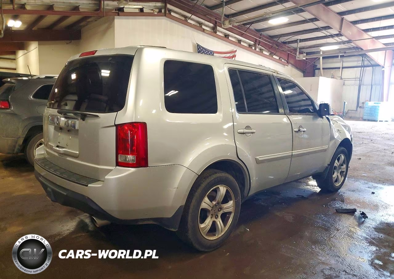 2013 Honda Pilot Ex VIN:5FNYF3H45DB010752 - 3