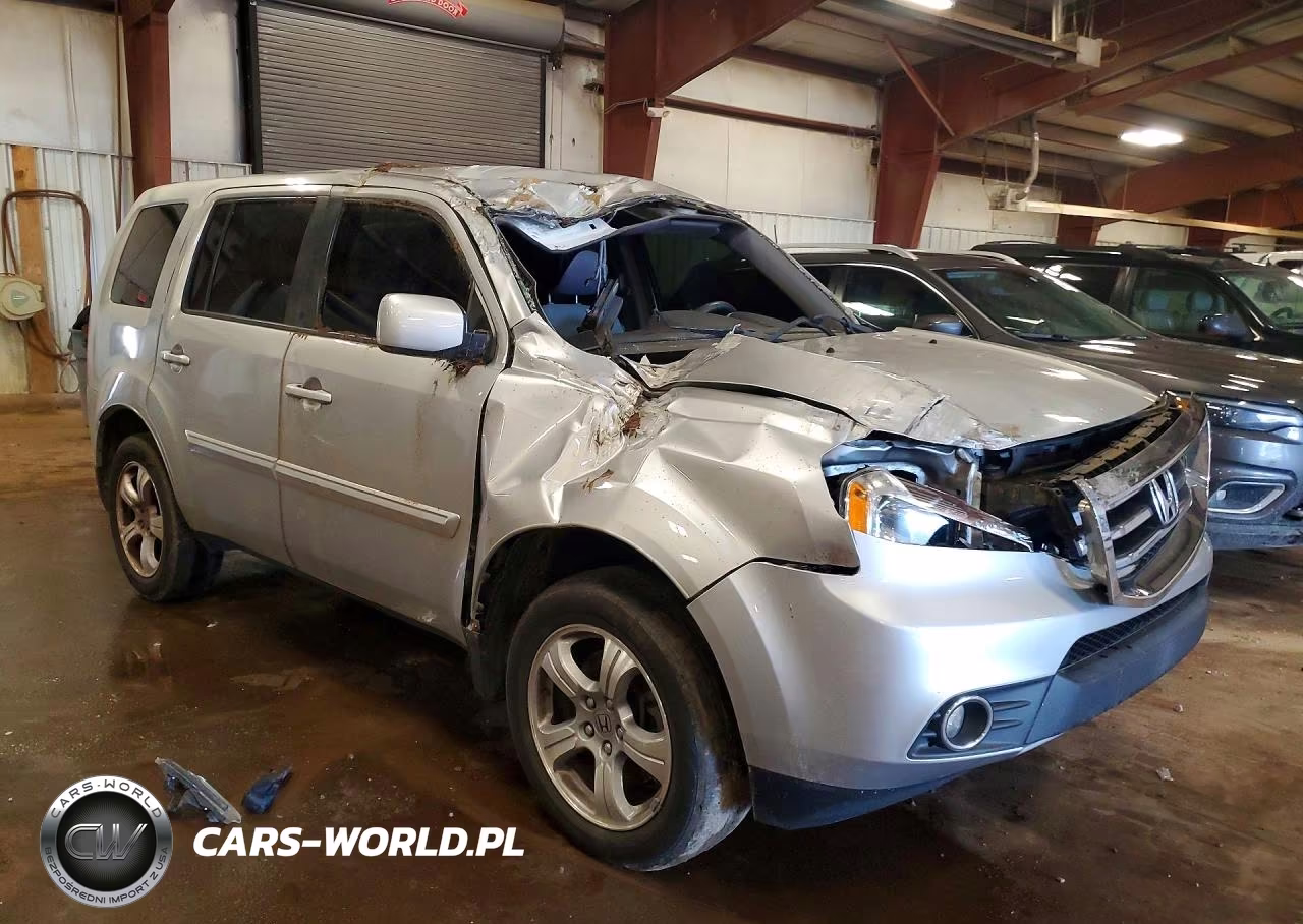 2013 Honda Pilot Ex VIN:5FNYF3H45DB010752 - 4