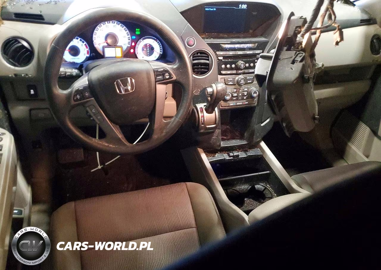 2013 Honda Pilot Ex VIN:5FNYF3H45DB010752 - 8