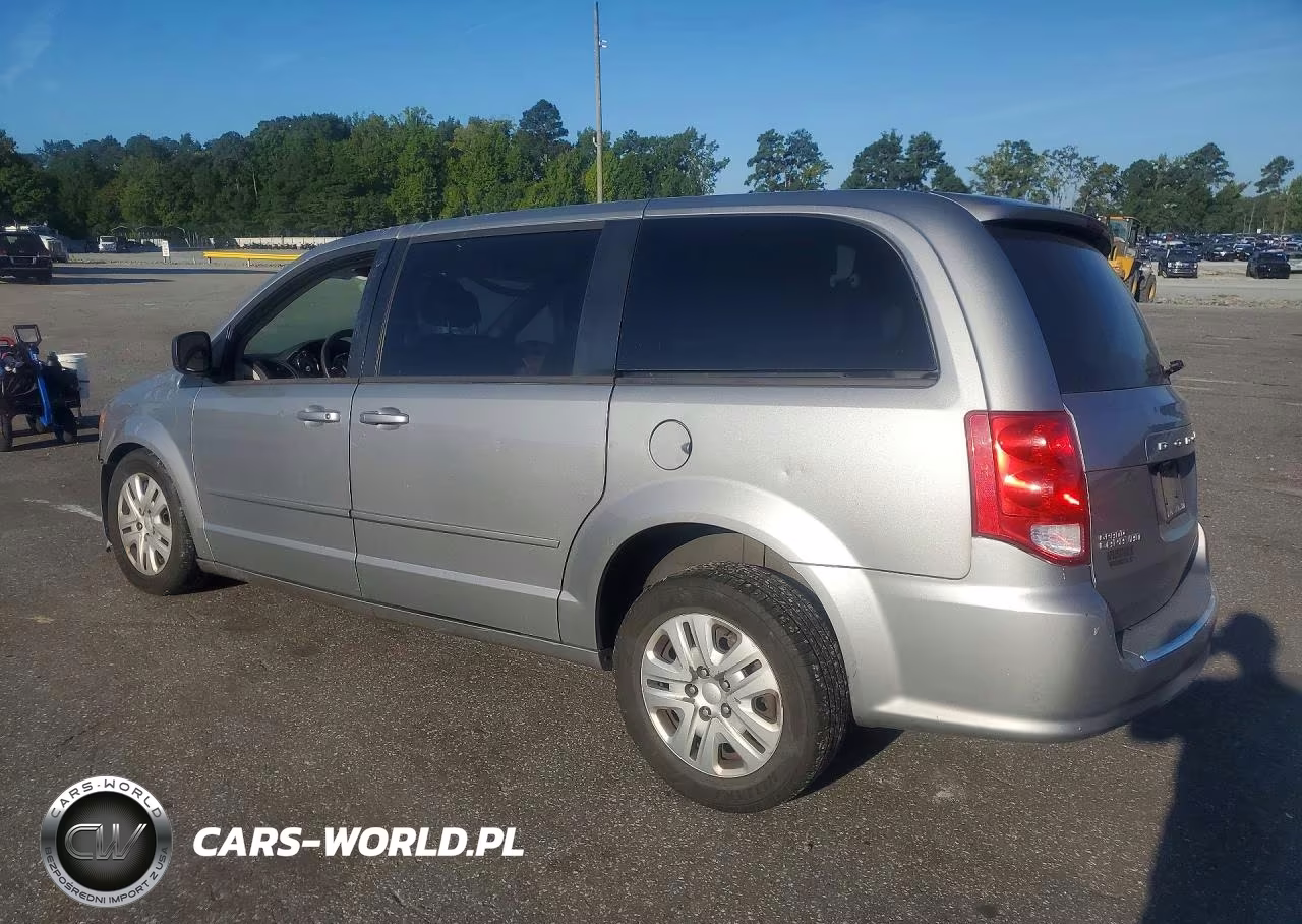 2016 Dodge Grand Caravan Se VIN:2C4RDGBG1GR123014 - 2