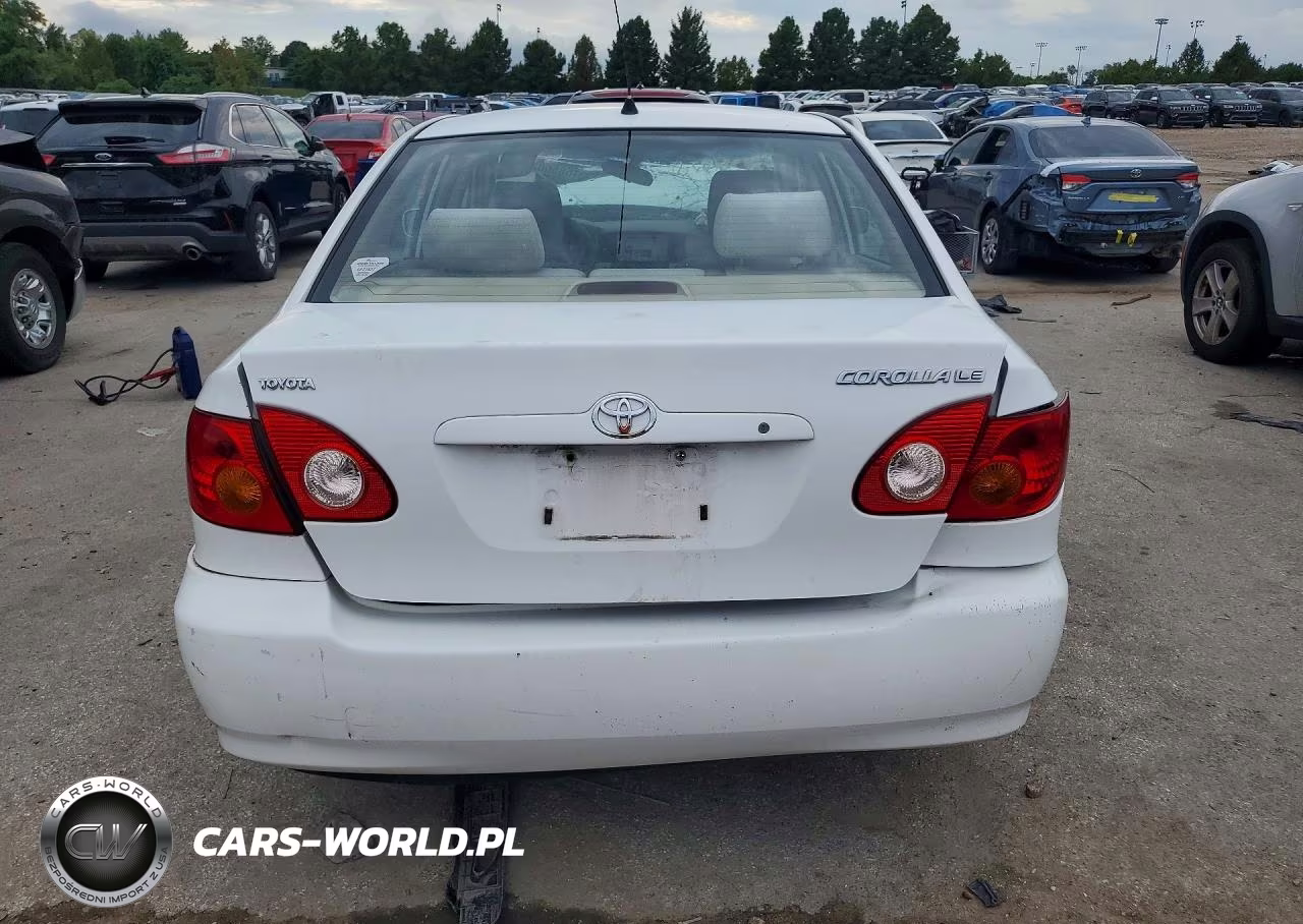 2003 Toyota Corolla Le VIN:JTDBR32E630040578 - 6