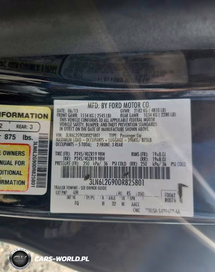 2013 Lincoln Mkz VIN:3LN6L2G90DR825801 - 12