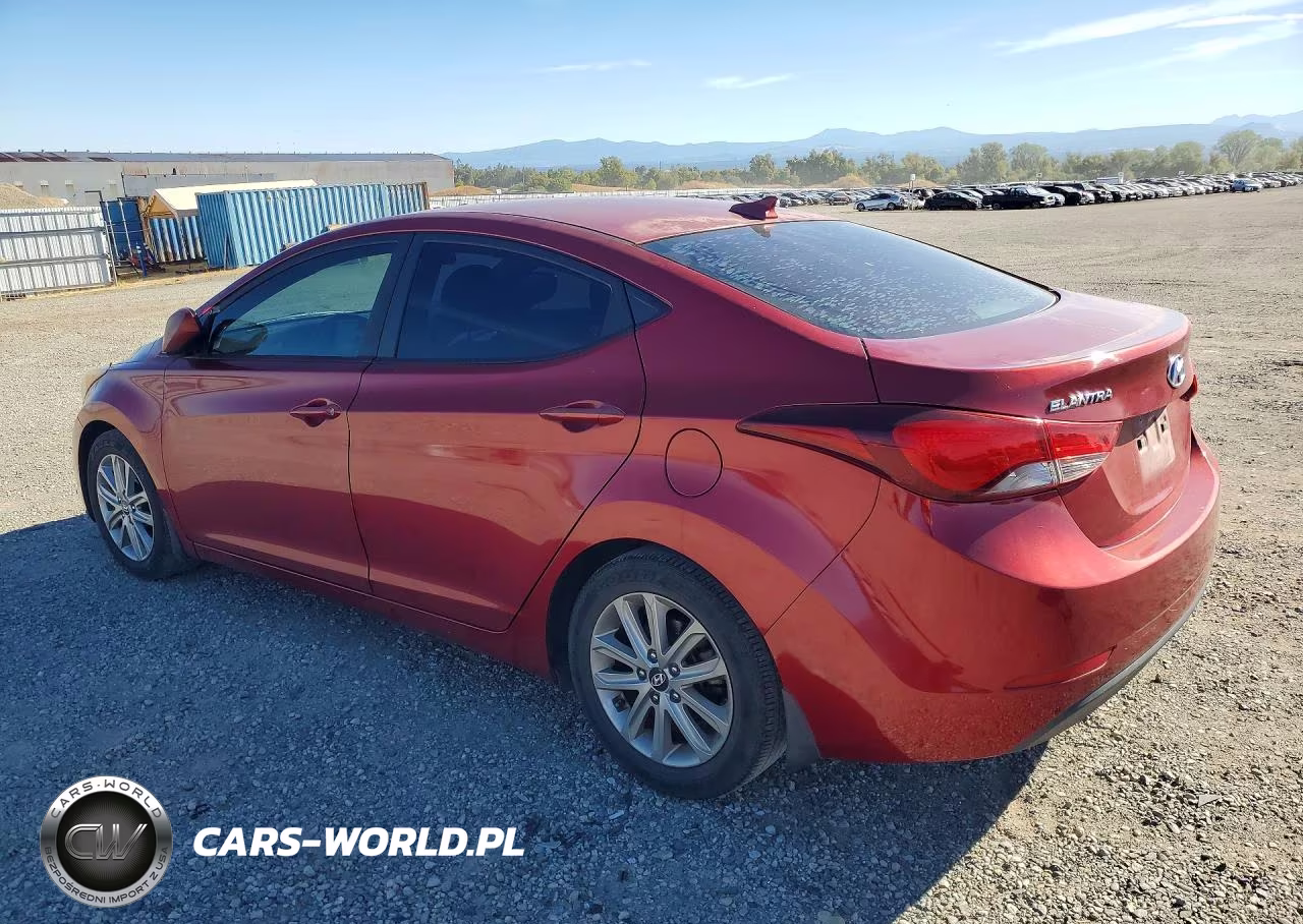 2016 Hyundai Elantra Se VIN:5NPDH4AE7GH725281 - 2