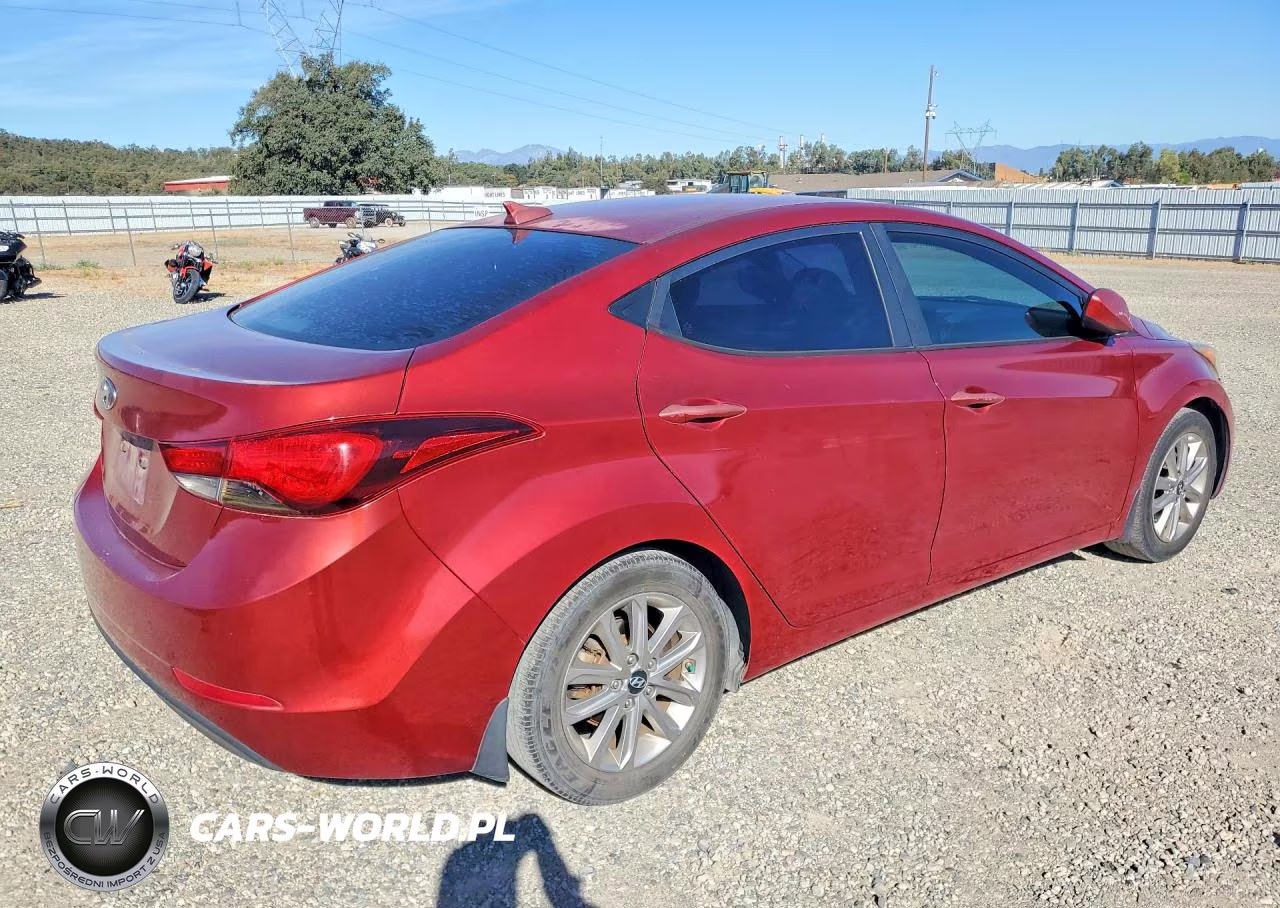 2016 Hyundai Elantra Se VIN:5NPDH4AE7GH725281 - 3