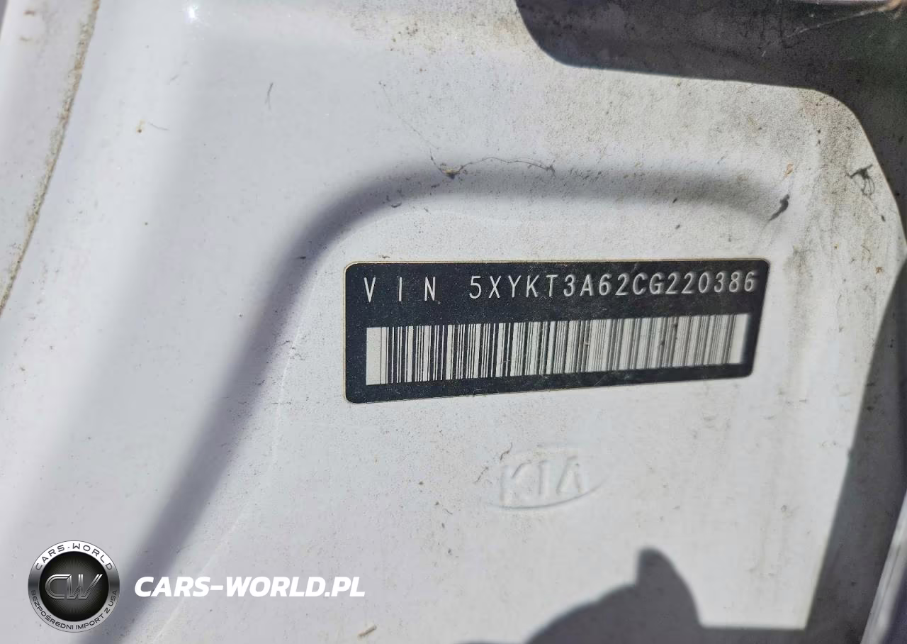 2012 Kia Sorento Lx VIN:5XYKT3A62CG220386 - 13