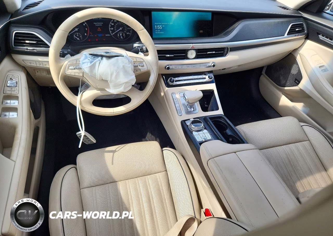 2020 Genesis G90 Premium VIN:KMTF34PA3LU075751 - 8