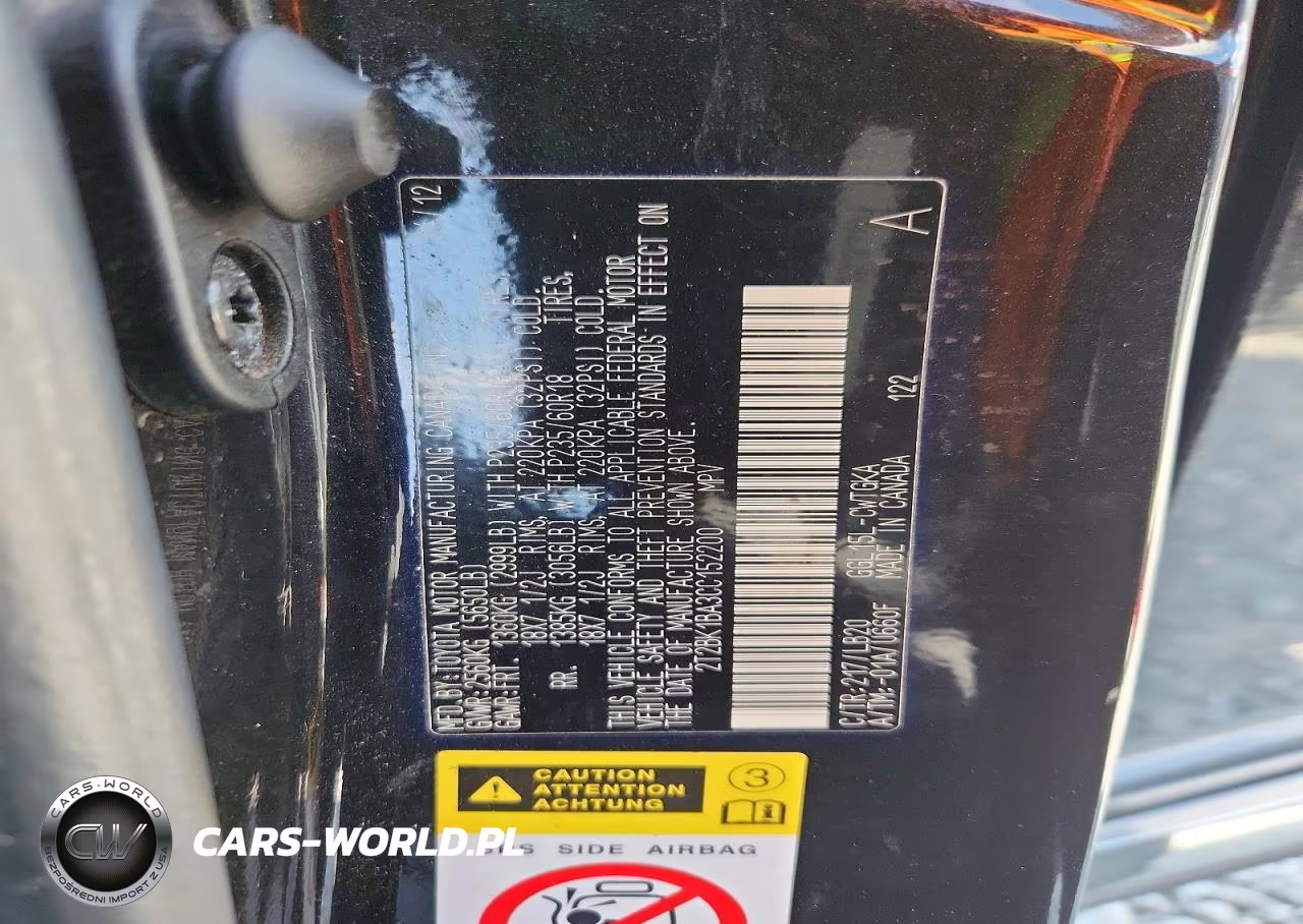 2012 Lexus Rx 350 VIN:2T2BK1BA3CC152200 - 13