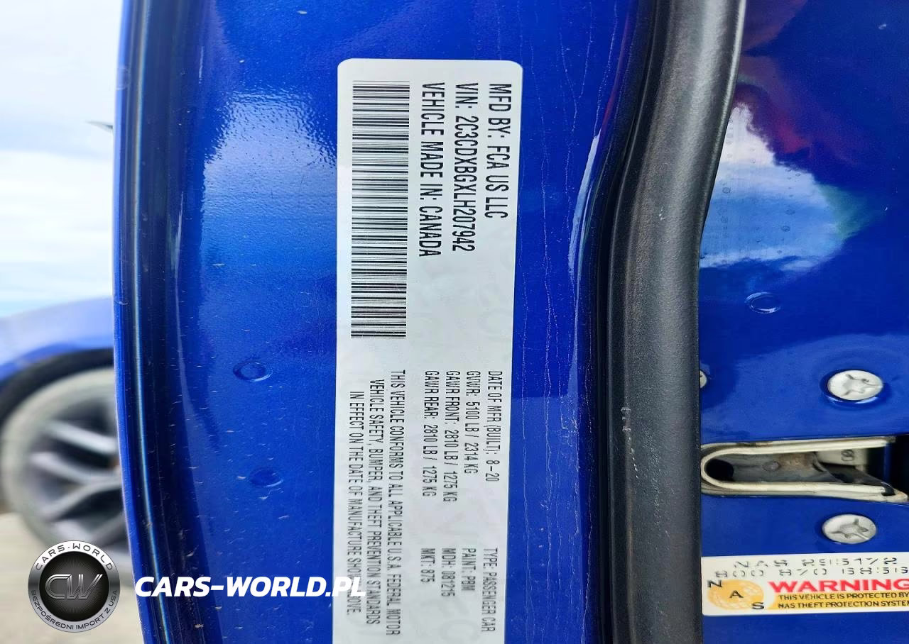 2020 Dodge Charger Sxt VIN:2C3CDXBGXLH207942 - 13