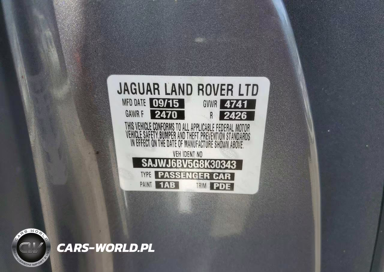 2016 Jaguar F-Type S VIN:SAJWJ6BV5G8K30343 - 12