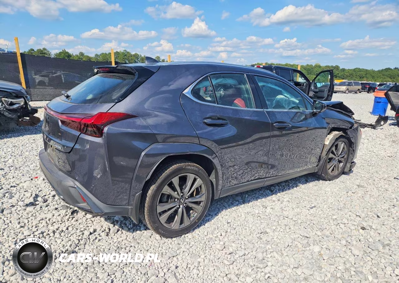 2022 Lexus Ux 200 F Sport VIN:JTHE3JBH6N2049560 - 3