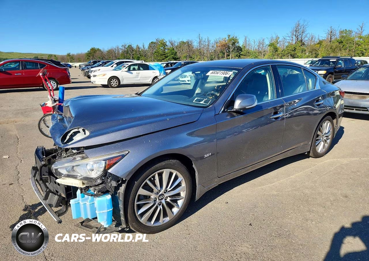 2018 Infiniti Q50 3.0T Luxe VIN:JN1EV7AR0JM436986 - 1