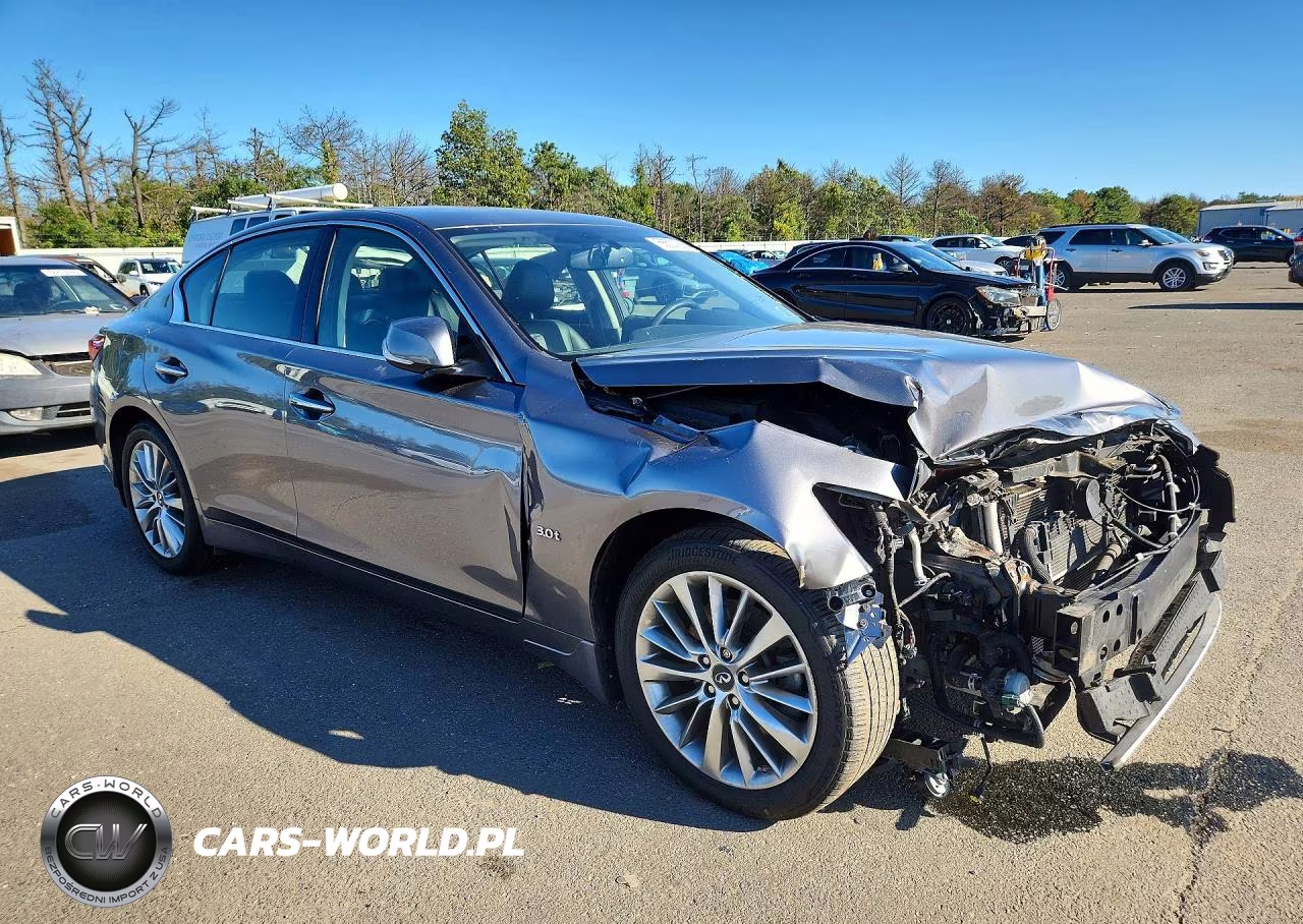 2018 Infiniti Q50 3.0T Luxe VIN:JN1EV7AR0JM436986 - 4