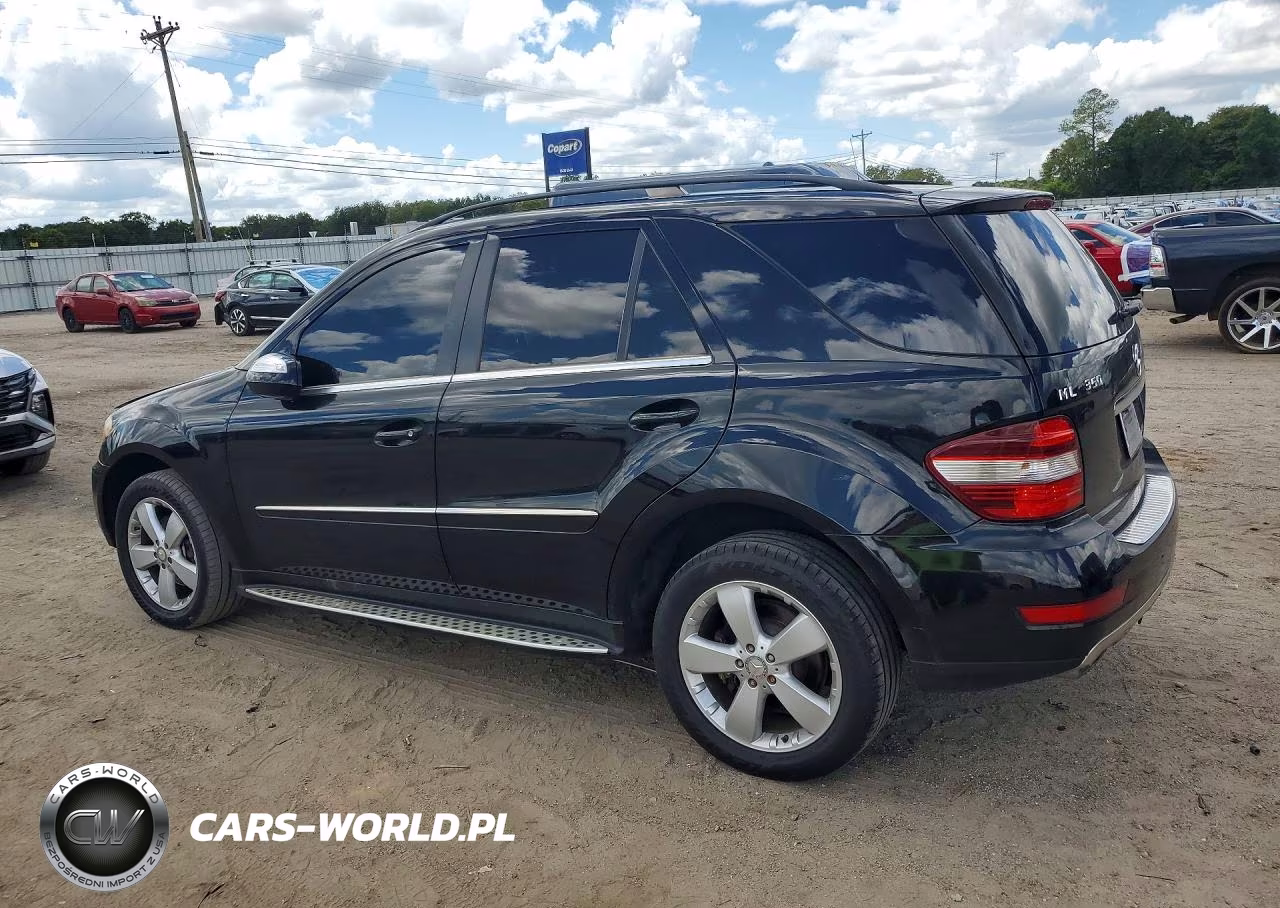 2010 Mercedes-Benz Ml 350 VIN:4JGBB5GB5AA606604 - 2