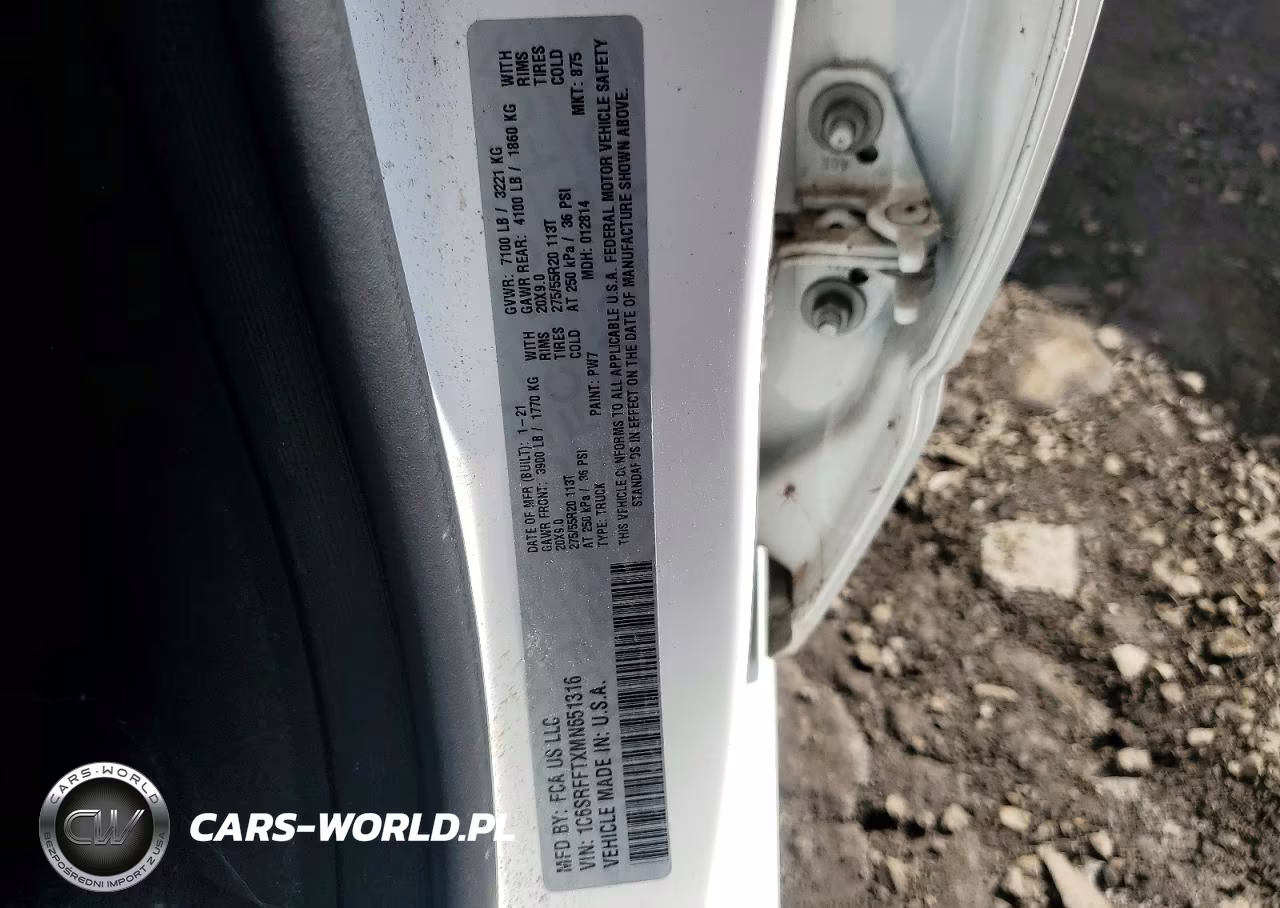 2021 Ram 1500 Big Horn-Lone Star VIN:1C6SRFFTXMN651316 - 12