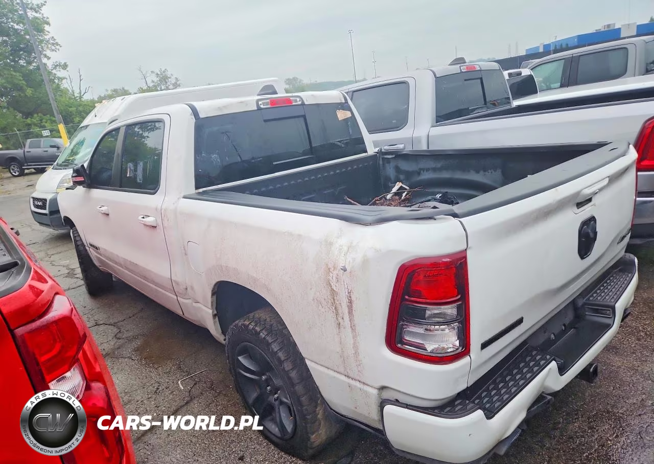 2021 Ram 1500 Big Horn-Lone Star VIN:1C6SRFFTXMN651316 - 2