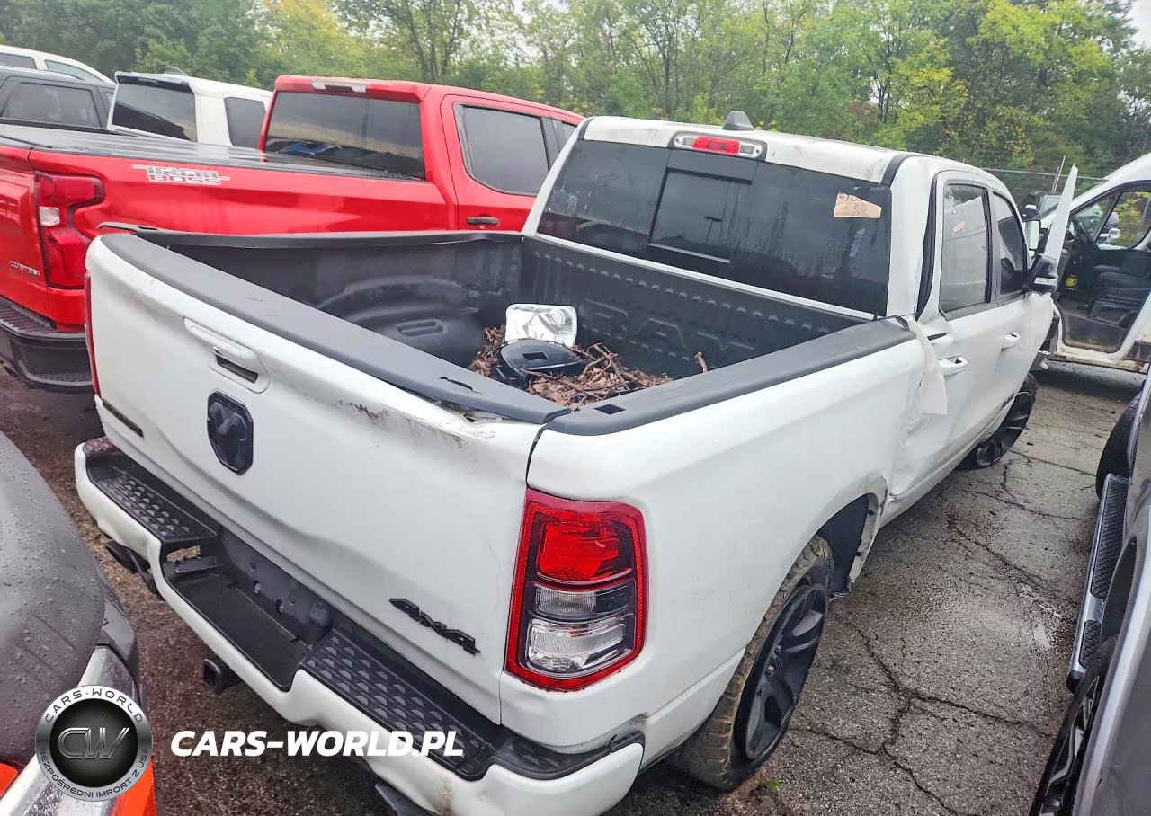 2021 Ram 1500 Big Horn-Lone Star VIN:1C6SRFFTXMN651316 - 3