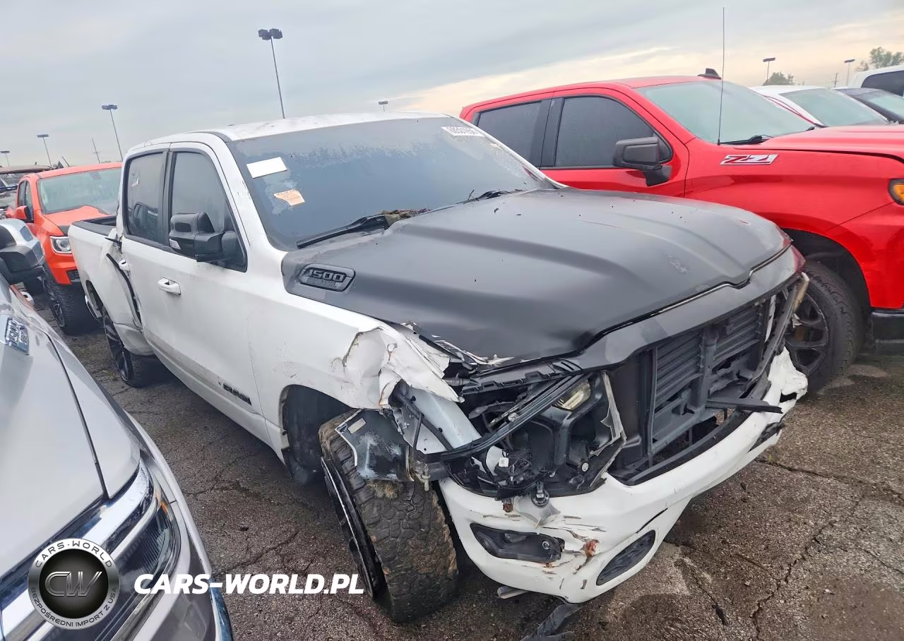 2021 Ram 1500 Big Horn-Lone Star VIN:1C6SRFFTXMN651316 - 4