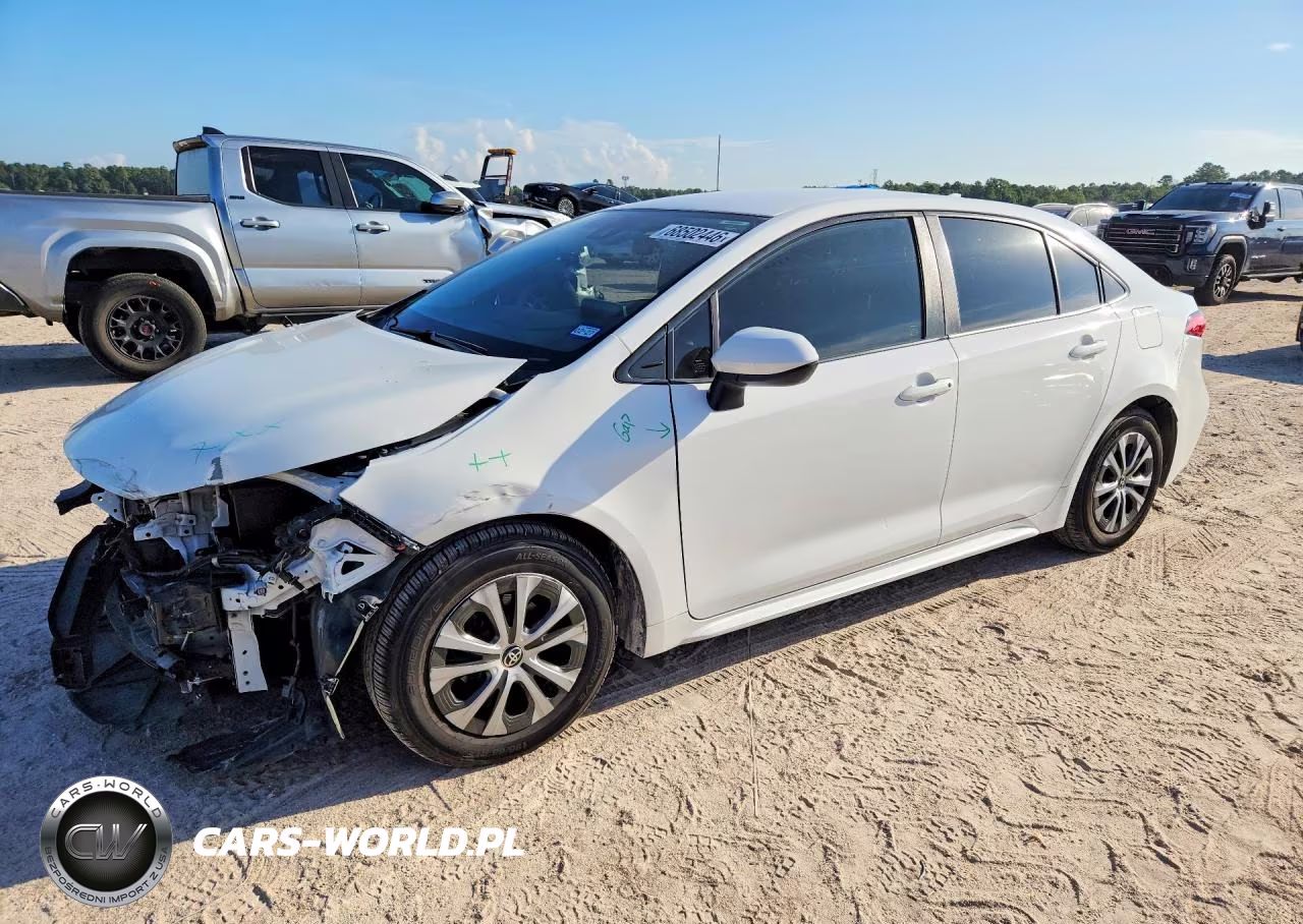 2021 Toyota Corolla Le VIN:JTDEAMDE7MJ005762 - 1