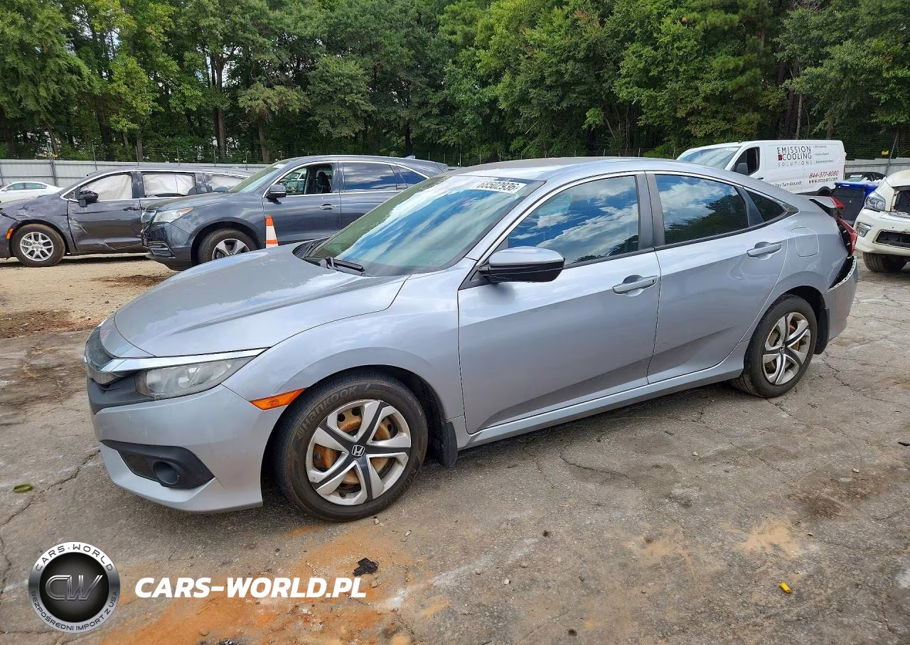 2016 Honda Civic Lx VIN:19XFC2F6XGE046638 - 1
