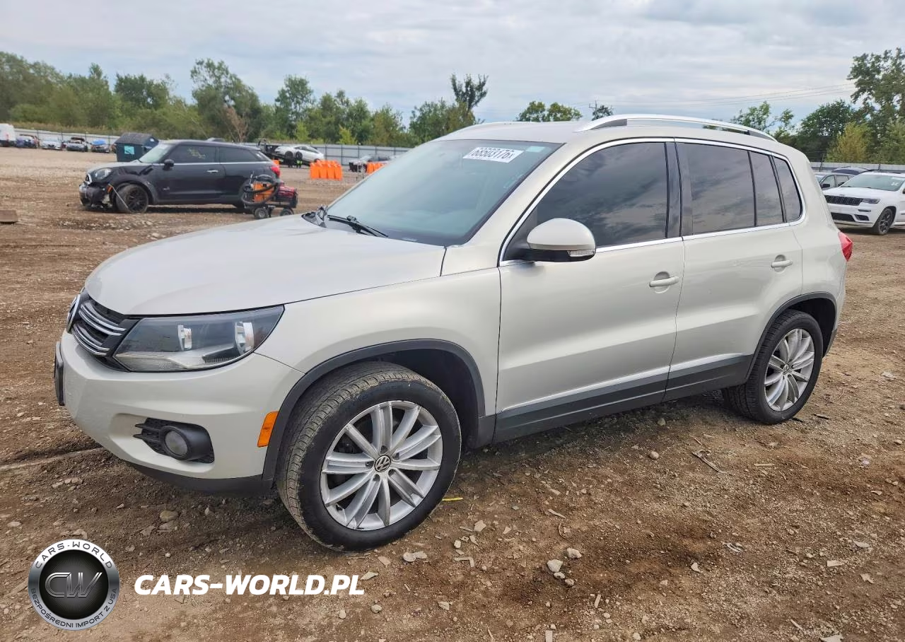 2012 Volkswagen Tiguan S VIN:WVGAV7AX4CW511217 - 1
