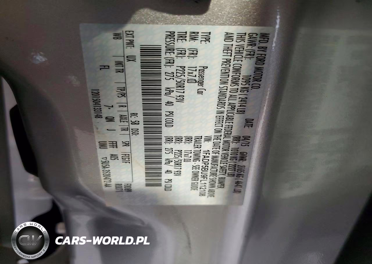 2015 Ford C-Max Sel VIN:1FADP5BU9FL112108 - 13