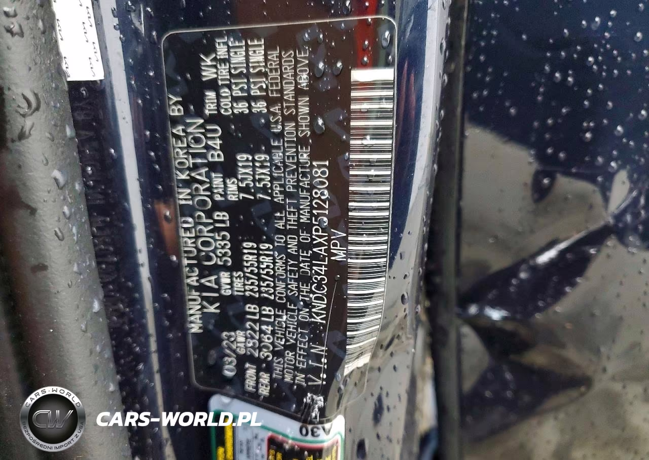 2023 Kia Ev6 Wind VIN:KNDC34LAXP5128081 - 13