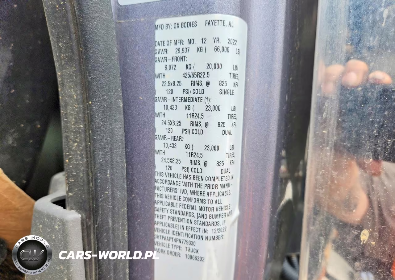 2023 International Hx520 VIN:3HTPAAPT4PN779330 - 12