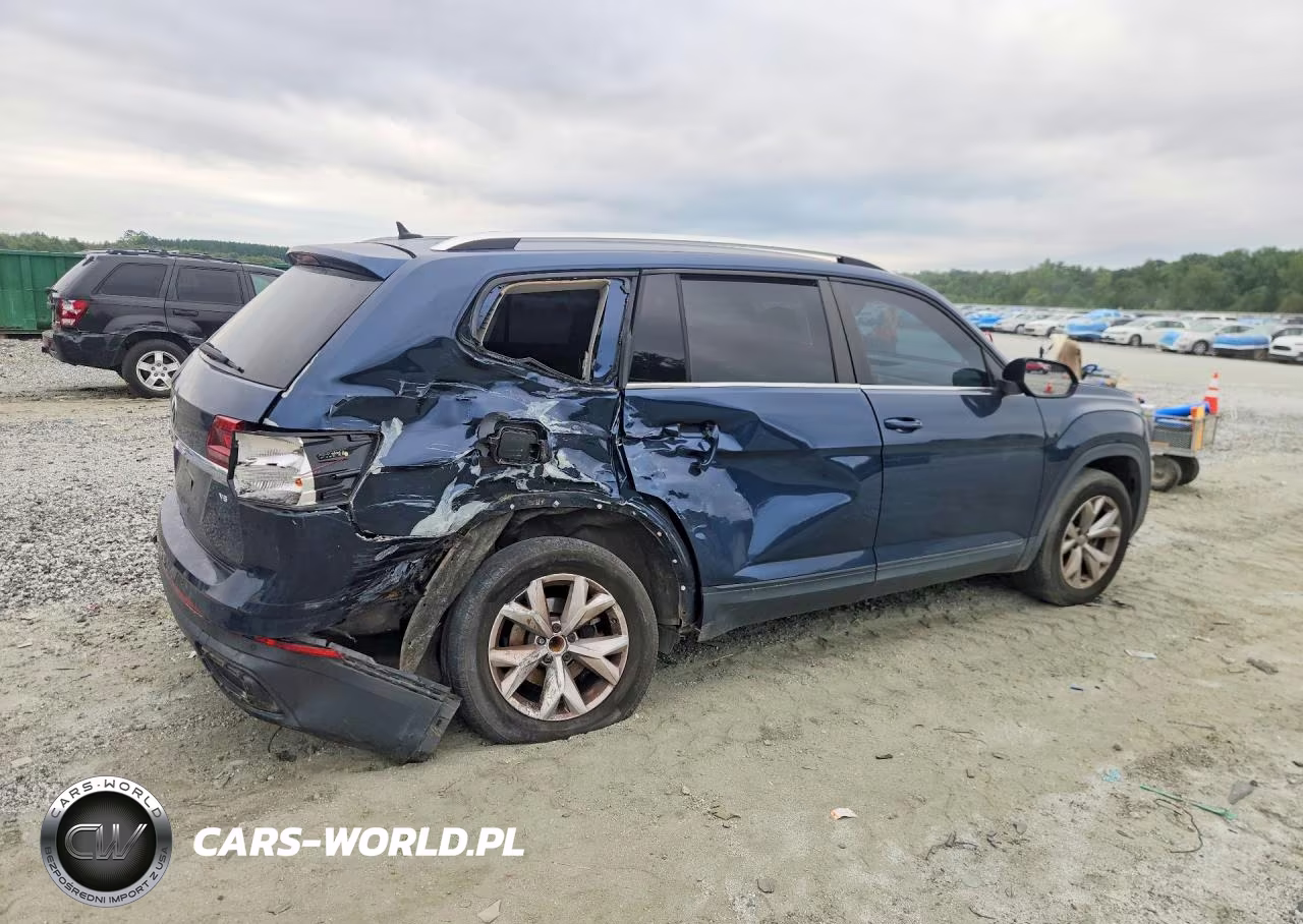 2019 Volkswagen Atlas Se VIN:1V2WR2CA9KC549891 - 3