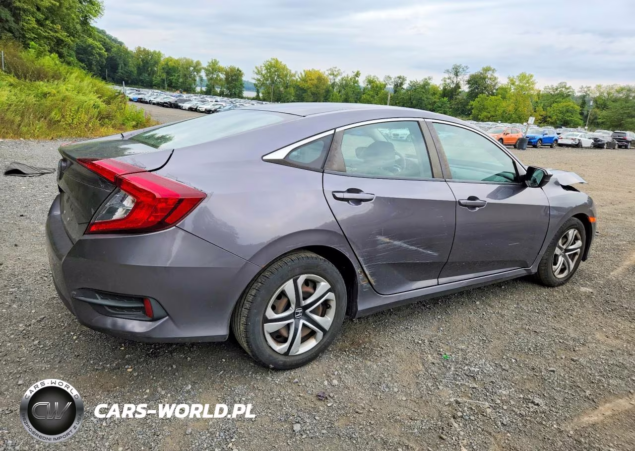 2017 Honda Civic Lx VIN:19XFC2F56HE224196 - 3