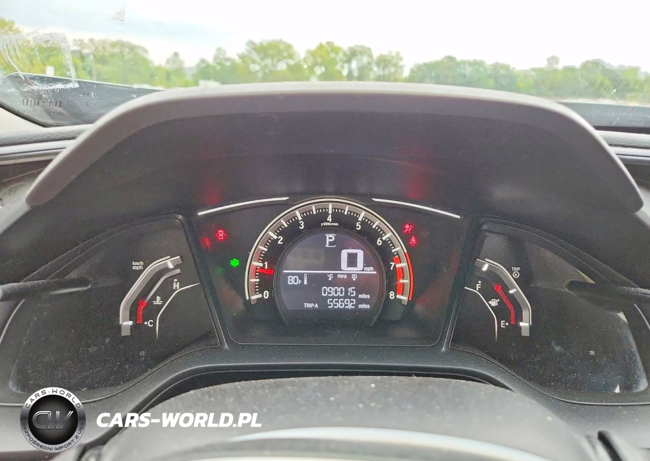 2017 Honda Civic Lx VIN:19XFC2F56HE224196 - 9