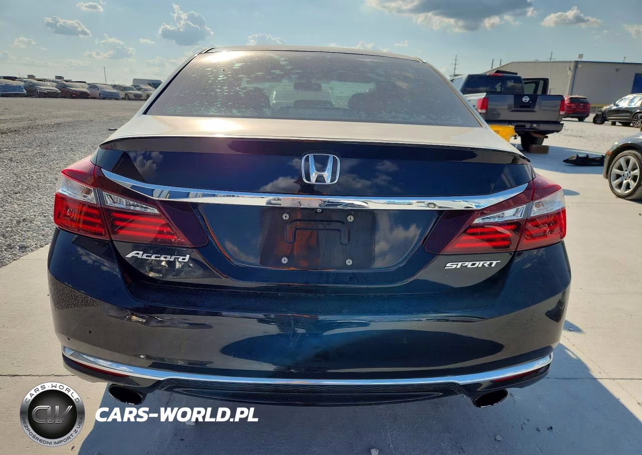 2017 Honda Accord Sport VIN:1HGCR2F5XHA275979 - 6