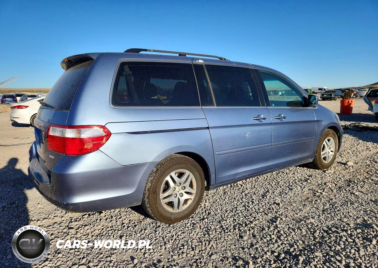 2007 Honda Odyssey Ex VIN:5FNRL384X7B019447 - 3