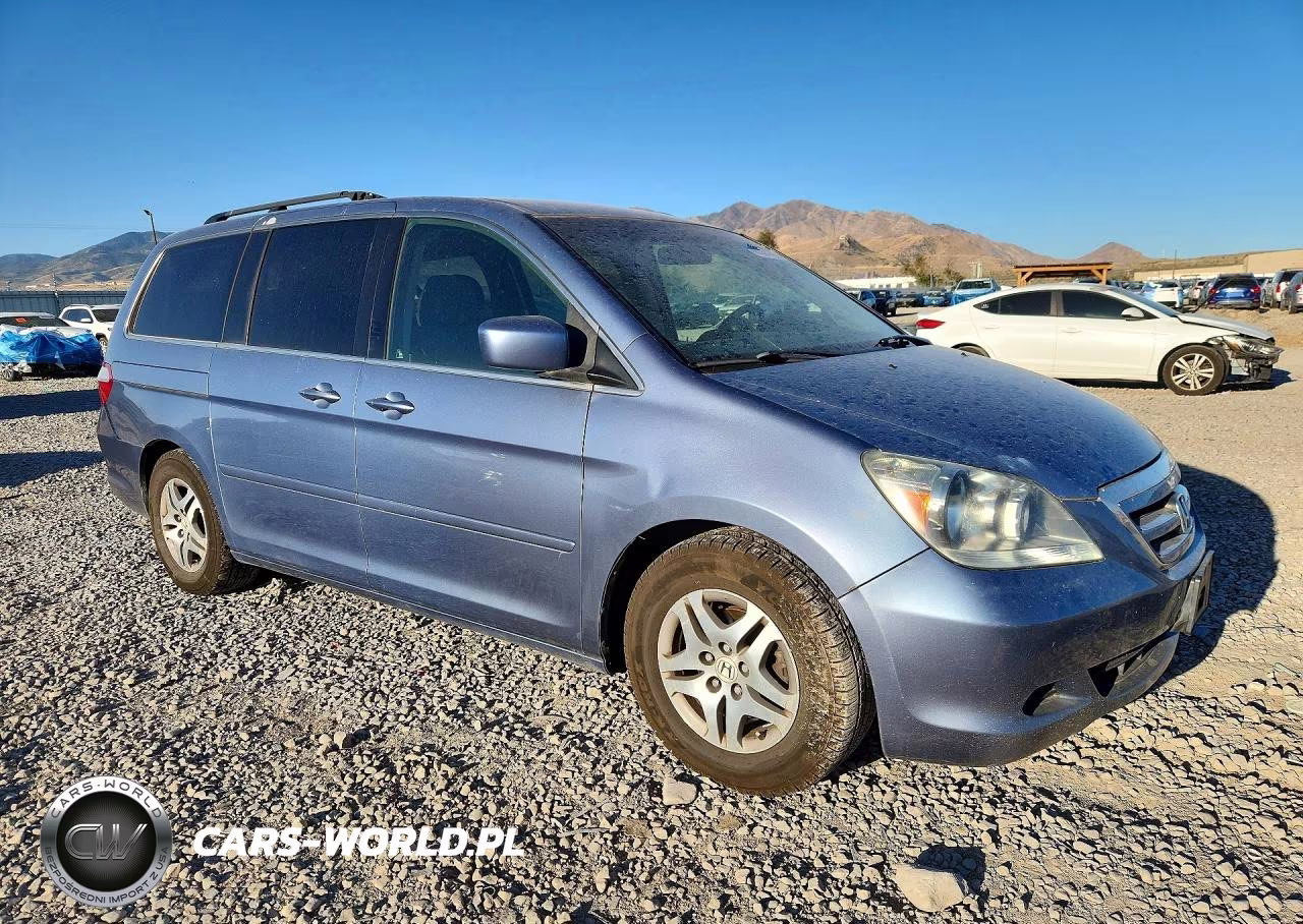 2007 Honda Odyssey Ex VIN:5FNRL384X7B019447 - 4