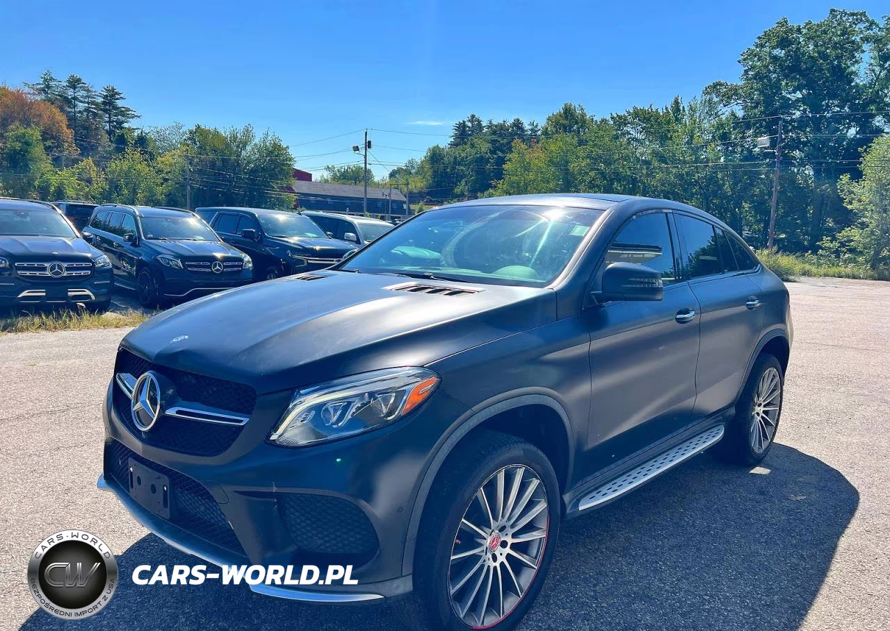 2016 Mercedes-Benz Gle Coupe 450 4Matic VIN:4JGED6EB6GA025301 - 2