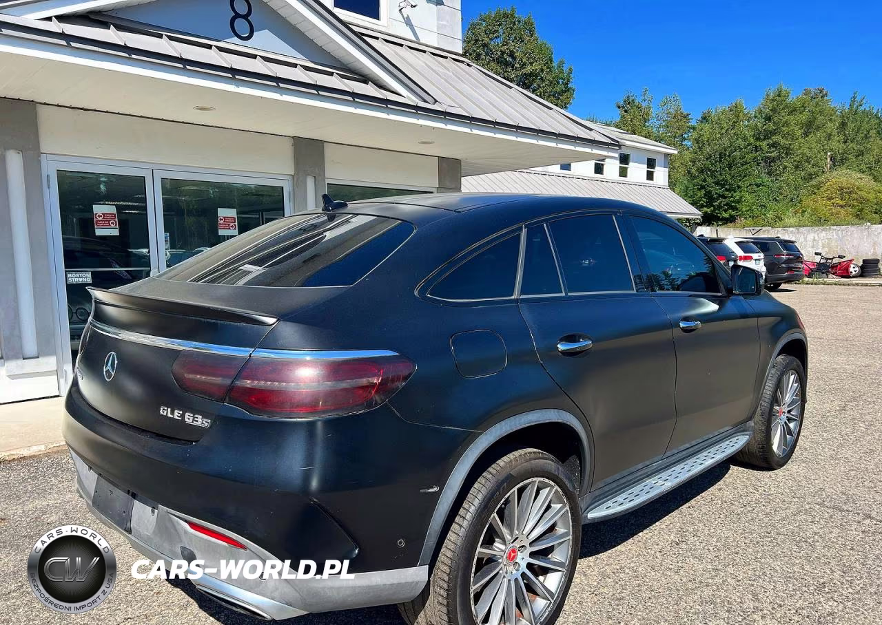 2016 Mercedes-Benz Gle Coupe 450 4Matic VIN:4JGED6EB6GA025301 - 4