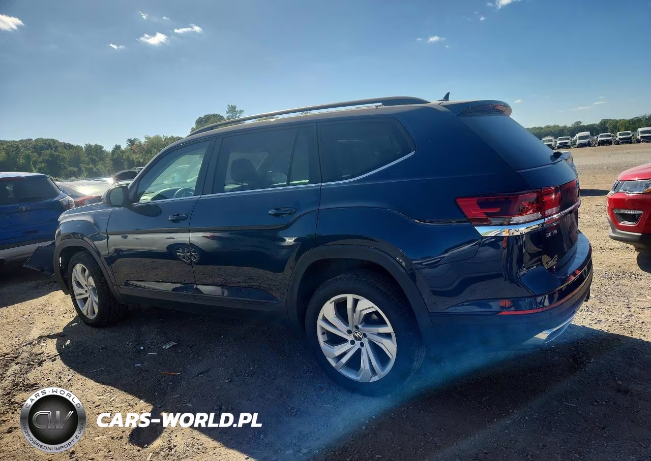 2021 Volkswagen Atlas Se VIN:1V2KR2CAXMC564580 - 2