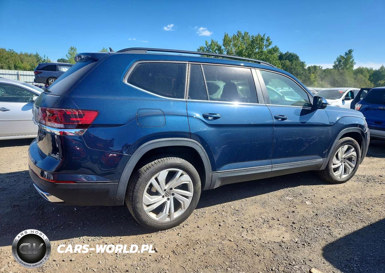 2021 Volkswagen Atlas Se VIN:1V2KR2CAXMC564580 - 3