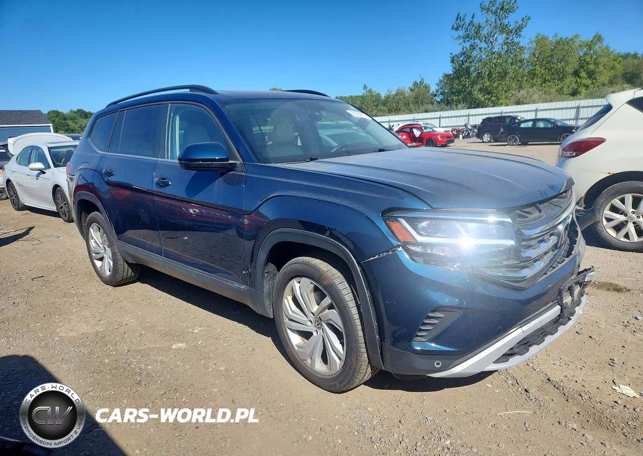 2021 Volkswagen Atlas Se VIN:1V2KR2CAXMC564580 - 4